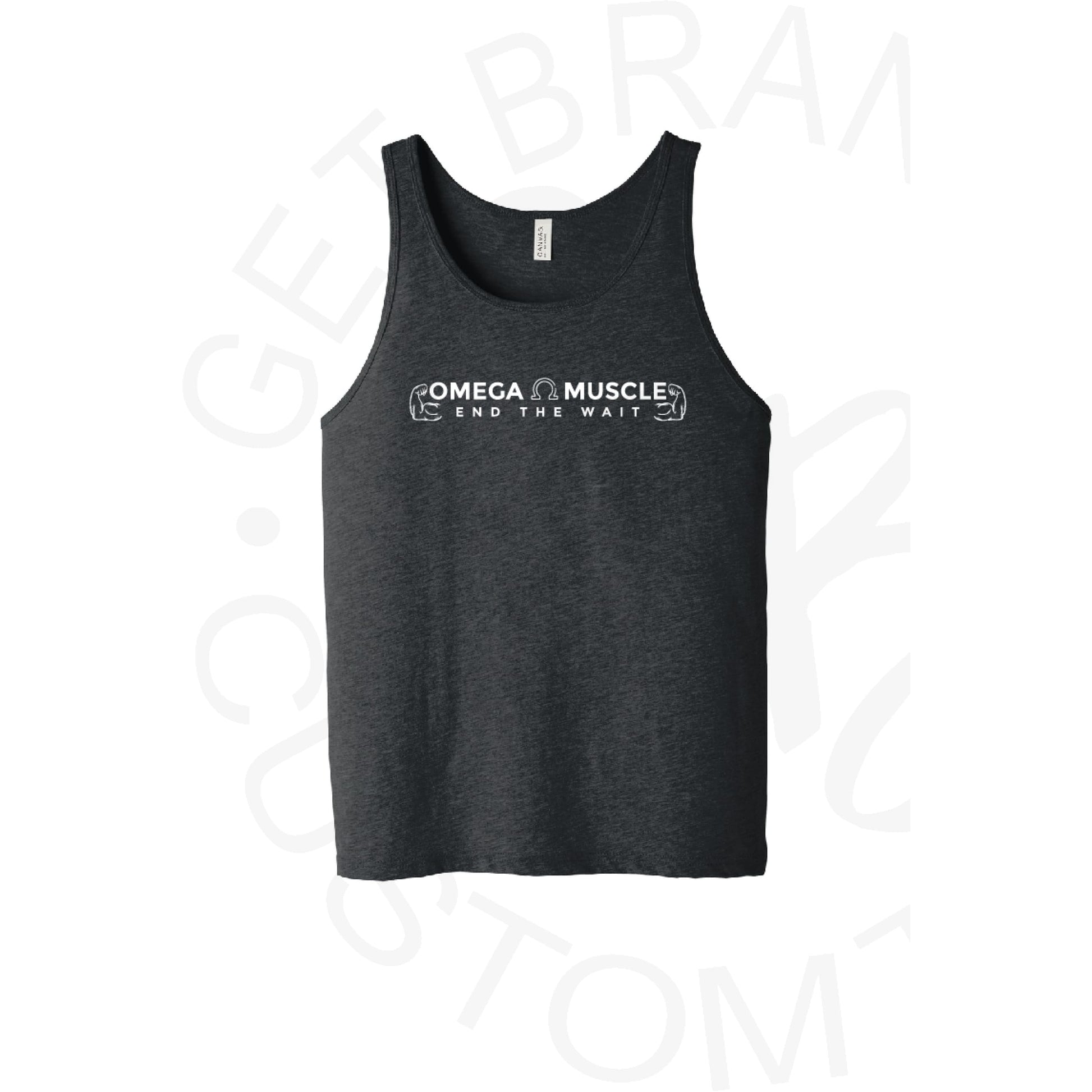 Omega Muscle Unisex Tank Top (Front design only) 3 Color