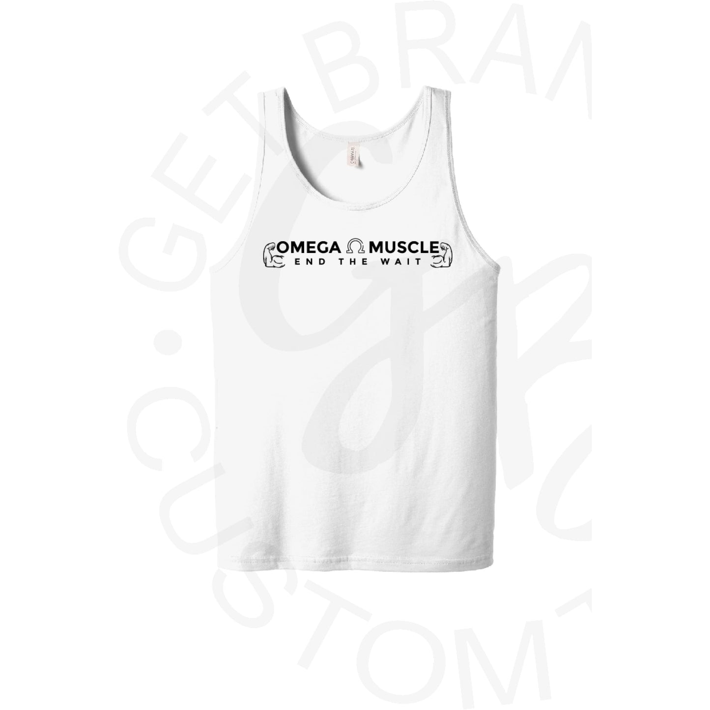 Omega Muscle Unisex Tank Top (Front design only) 3 Color