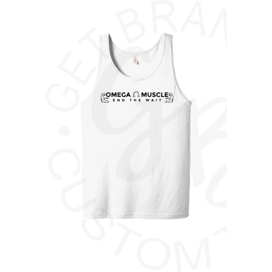 Omega Muscle Unisex Tank Top (Front design only) 3 Color
