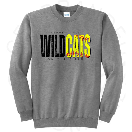 Oxford Wildcat Baseball or Softball Leave It On the Field
