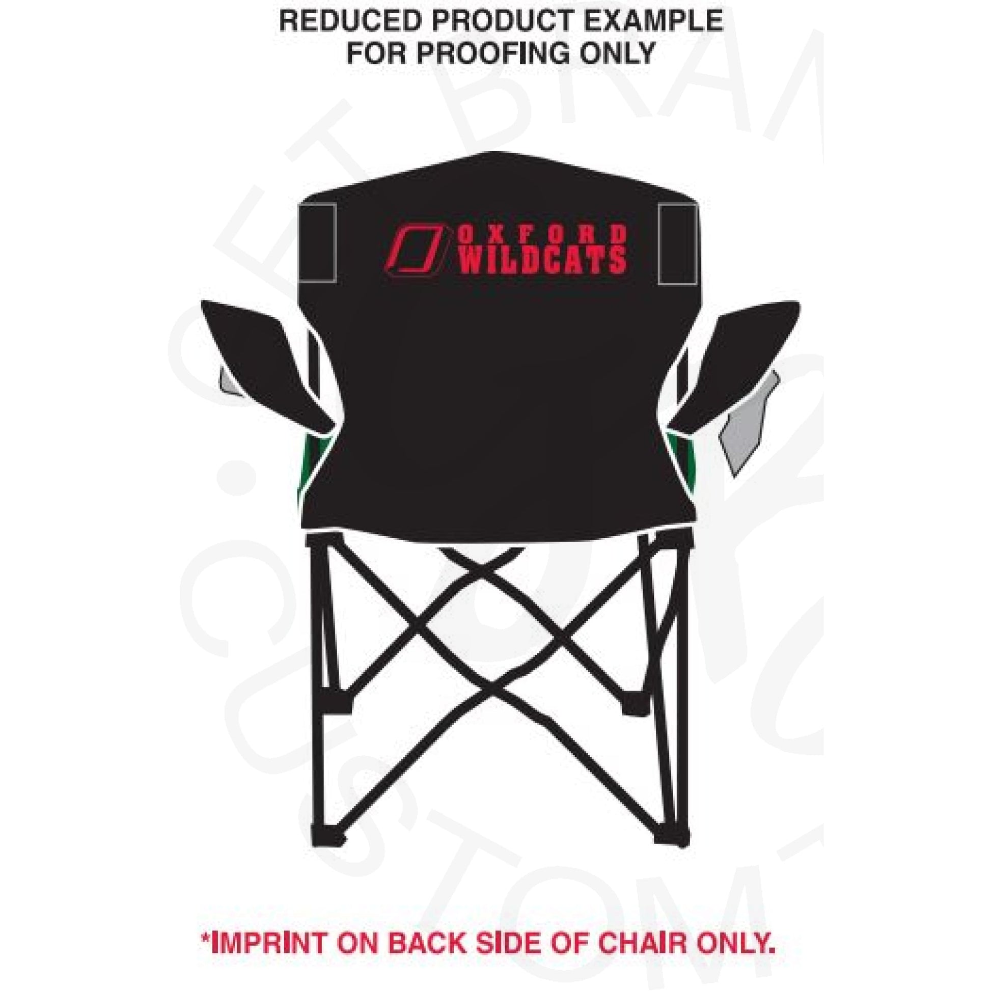 Oxford Wildcats Power O Game Day Chair