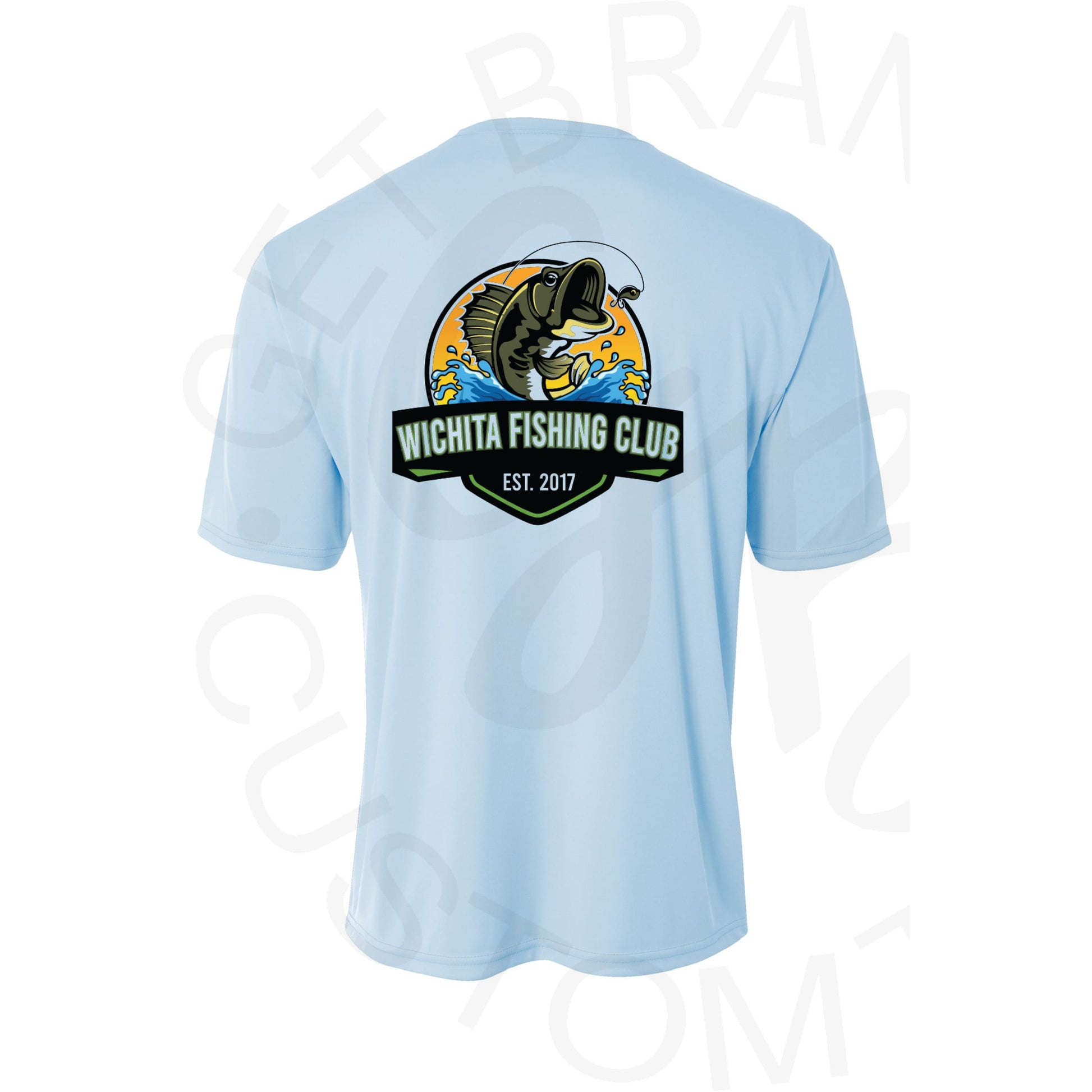 Pre Order Wichita Fishing Club Dri Fit T Shirt SM / Light