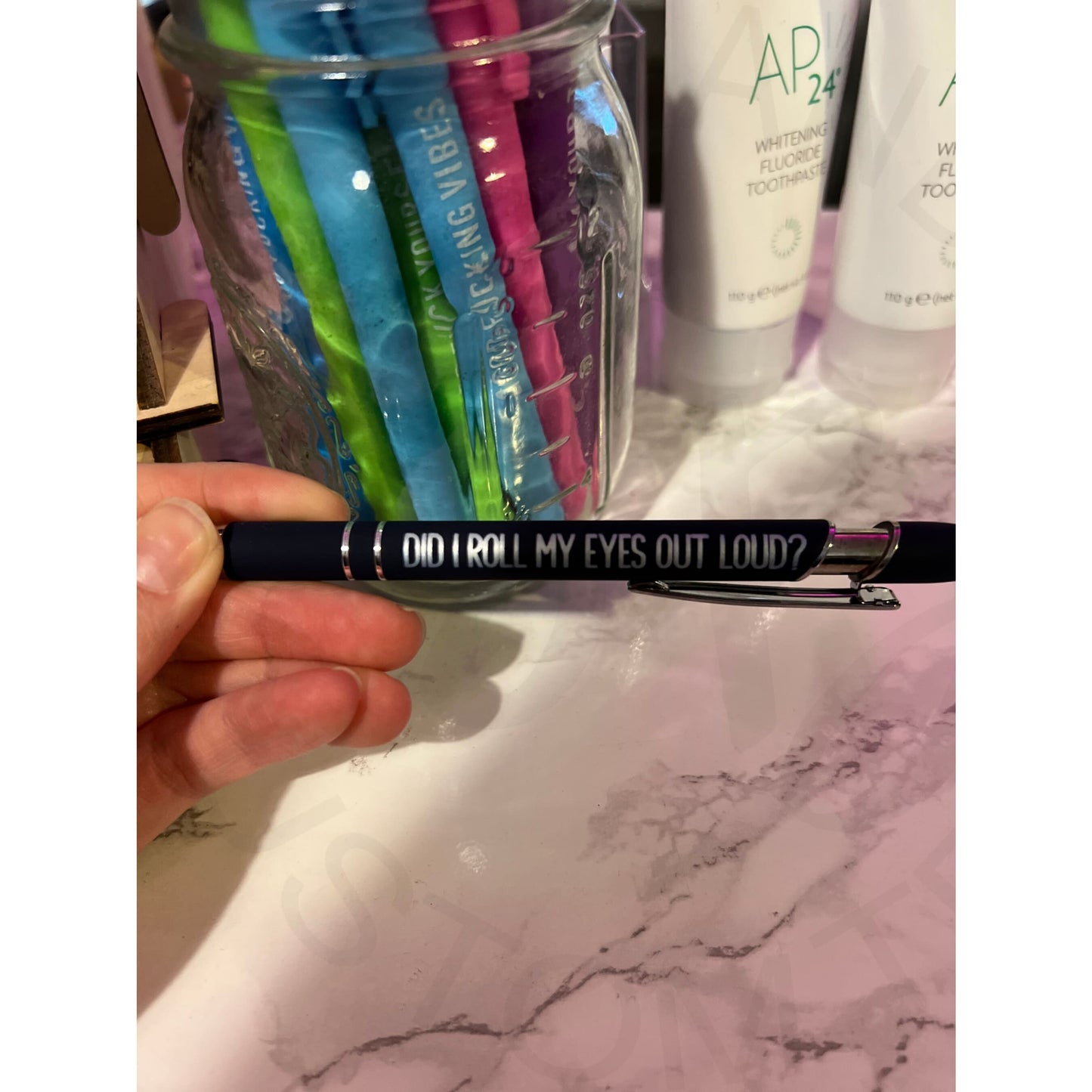 Sarcastic Pens - Did I Roll My Eyes Out Loud?