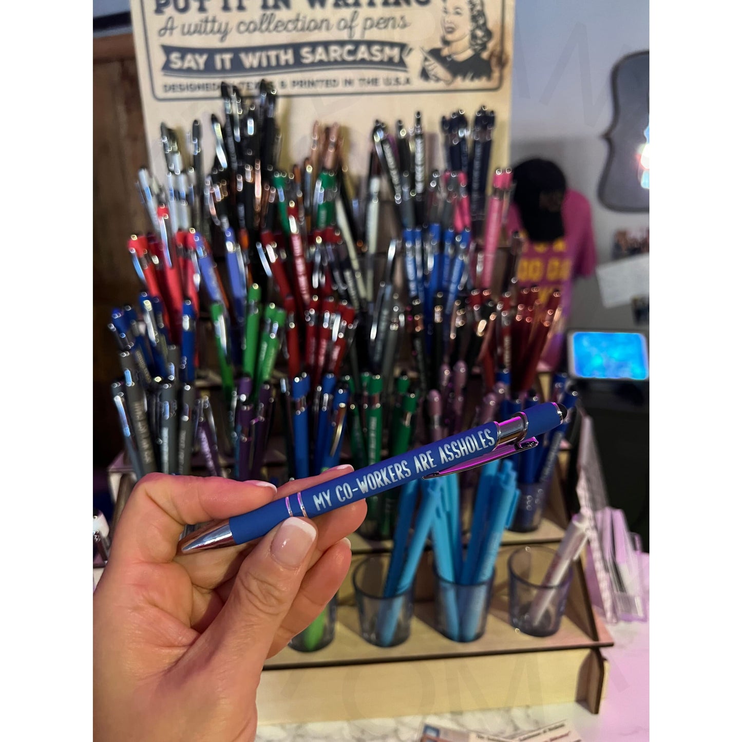 Sarcastic Pens - My Co-Workers are A*sholes