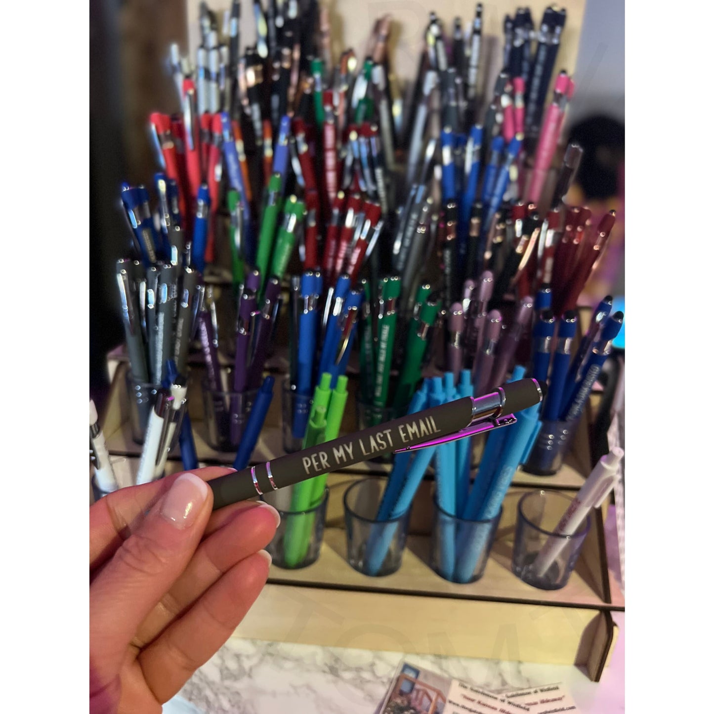 Sarcastic Pens - Per My Last Email