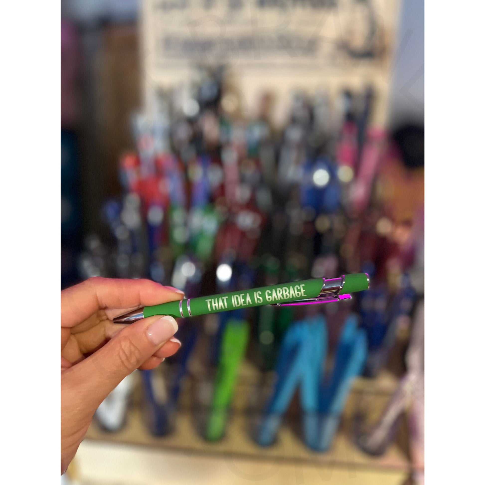 Sarcastic Pens - That Idea is Garbage