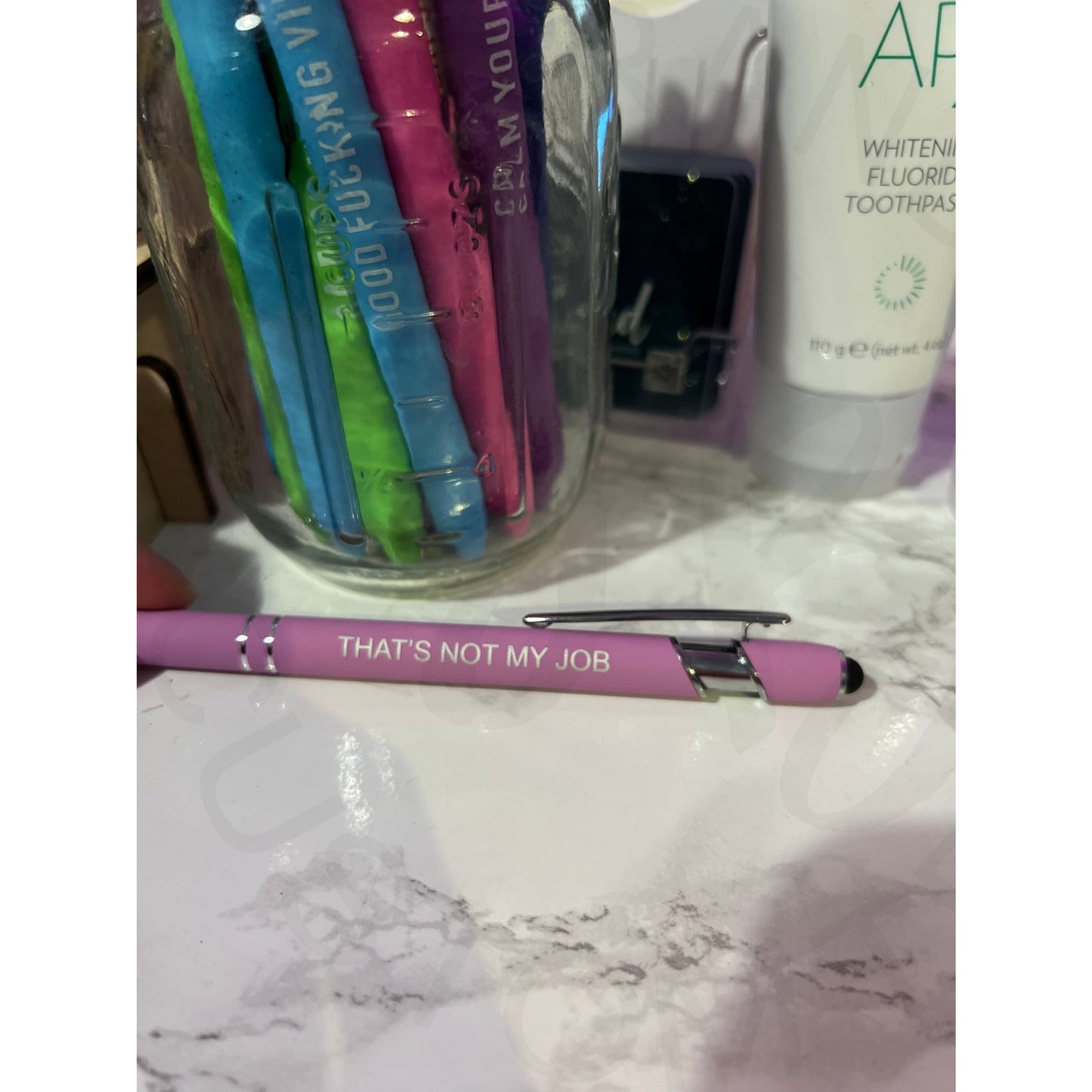 Sarcastic Pens - That’s Not My Job