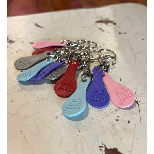Shopping Cart Quarter Saver Keychain