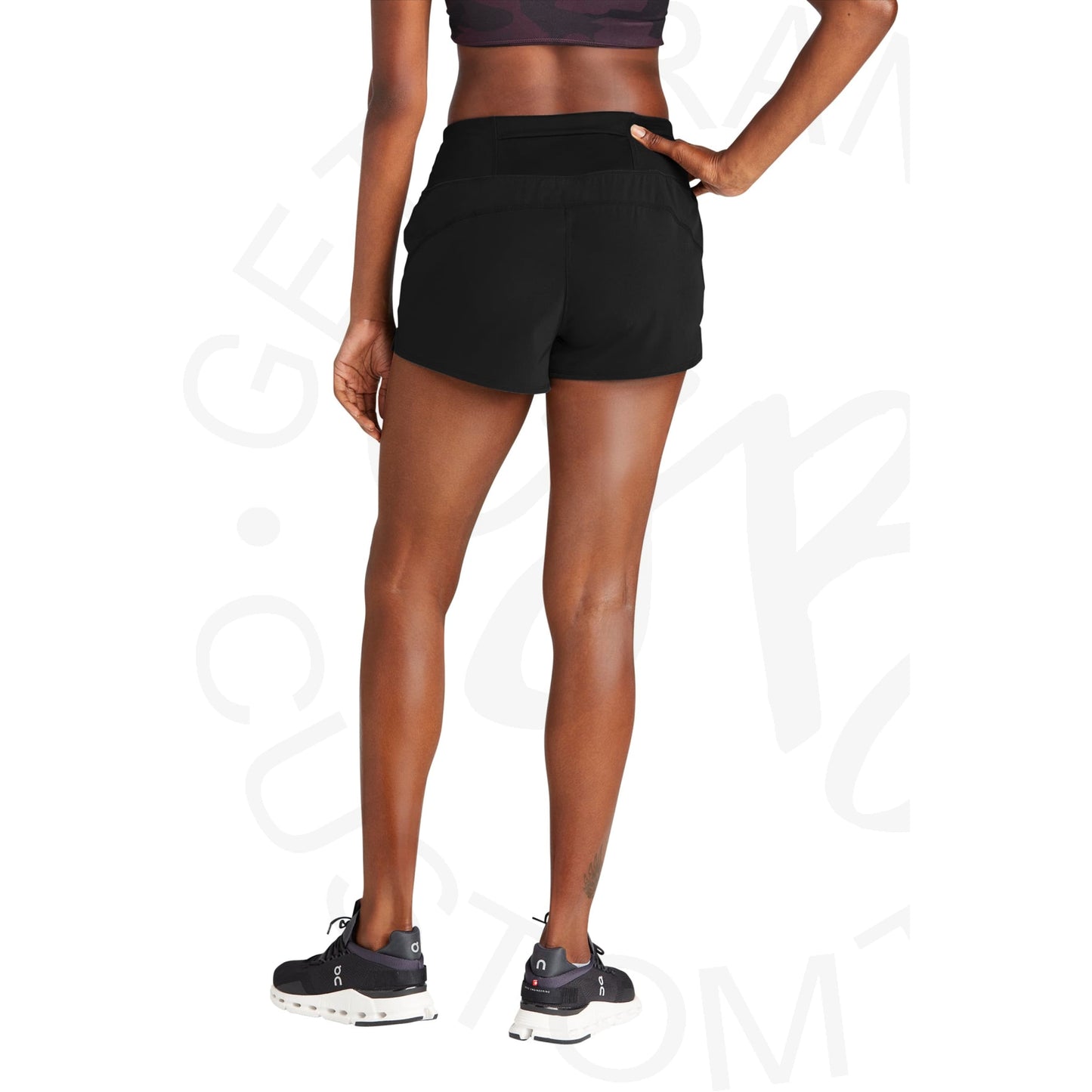 Sport-Tek Black Women’s Repeat Shorts