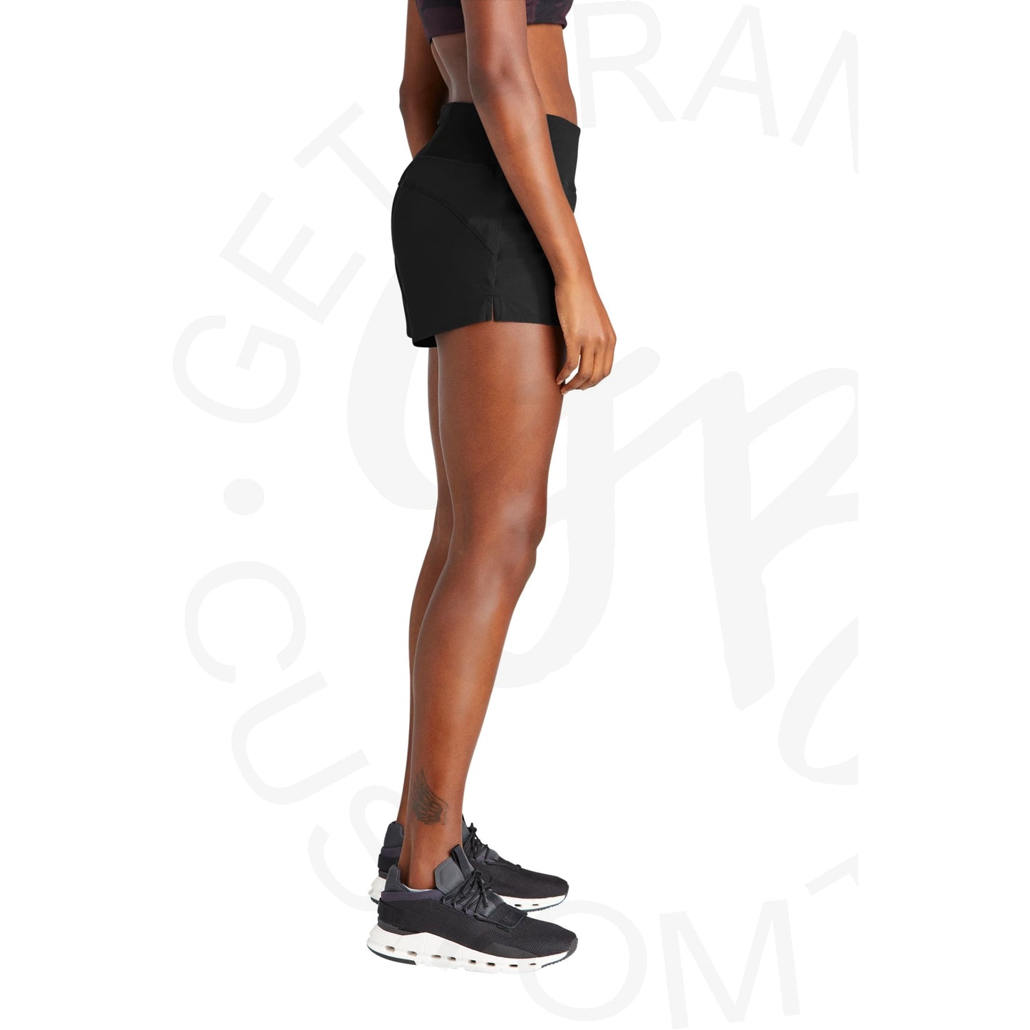 Sport-Tek Black Women’s Repeat Shorts