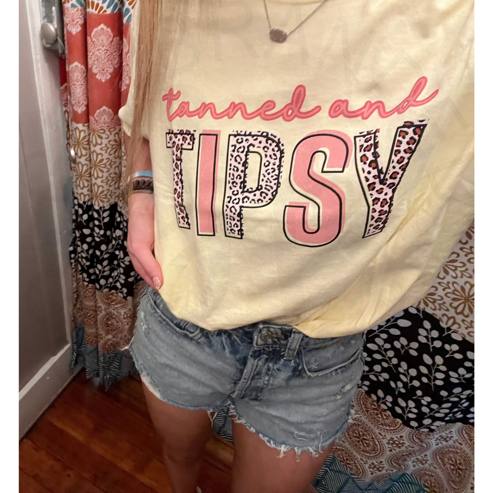 Tanned and Tipsy Tee