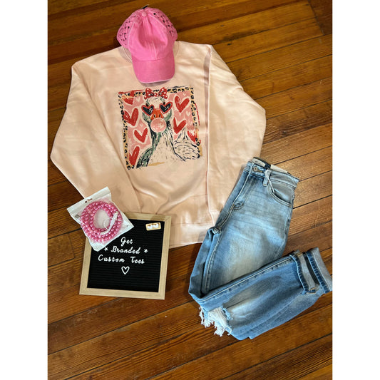 Tultex Bubblegum Duck Sweatshirt