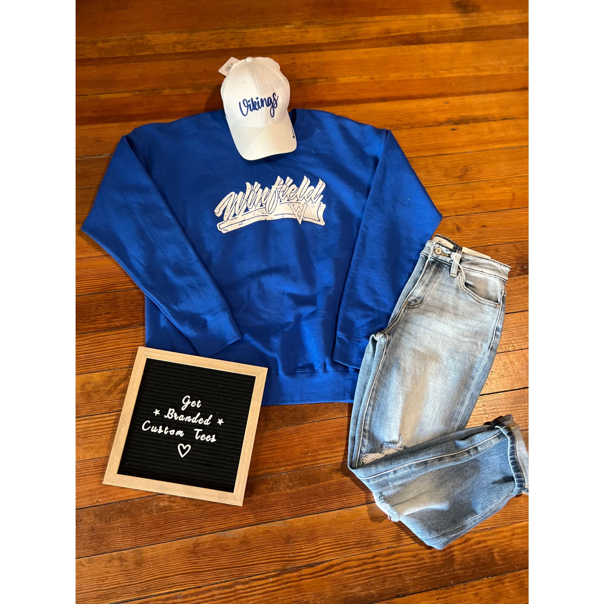 Tultex Royal Blue Winfield Sweatshirt