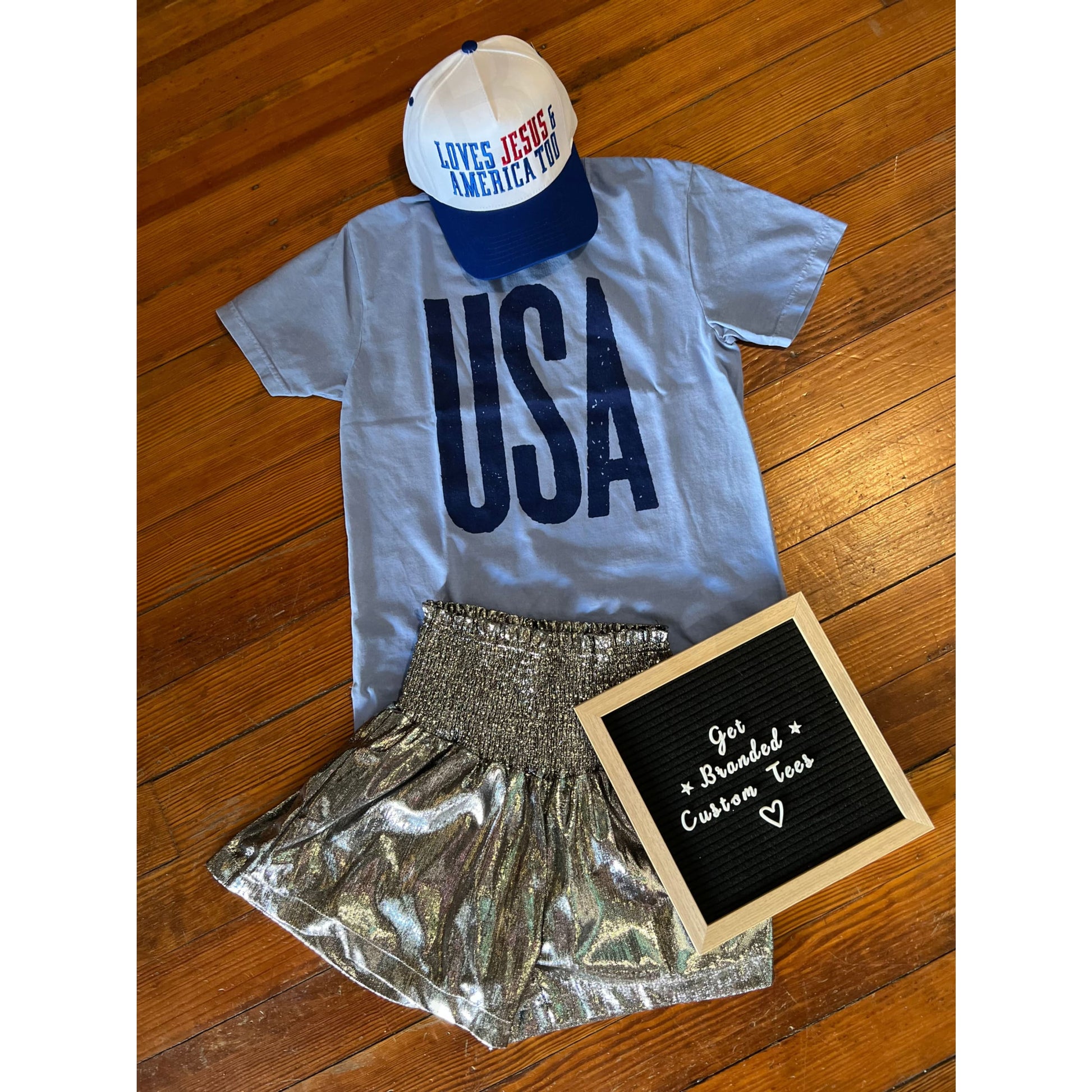 USA Comfort Colors Tee