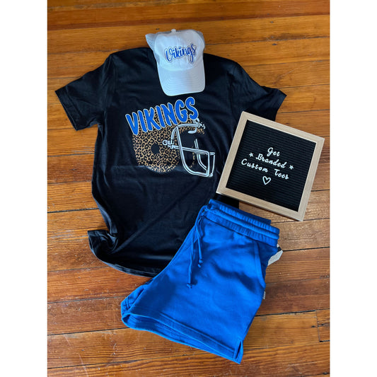 Vikings Helmet Bella Canvas Tee
