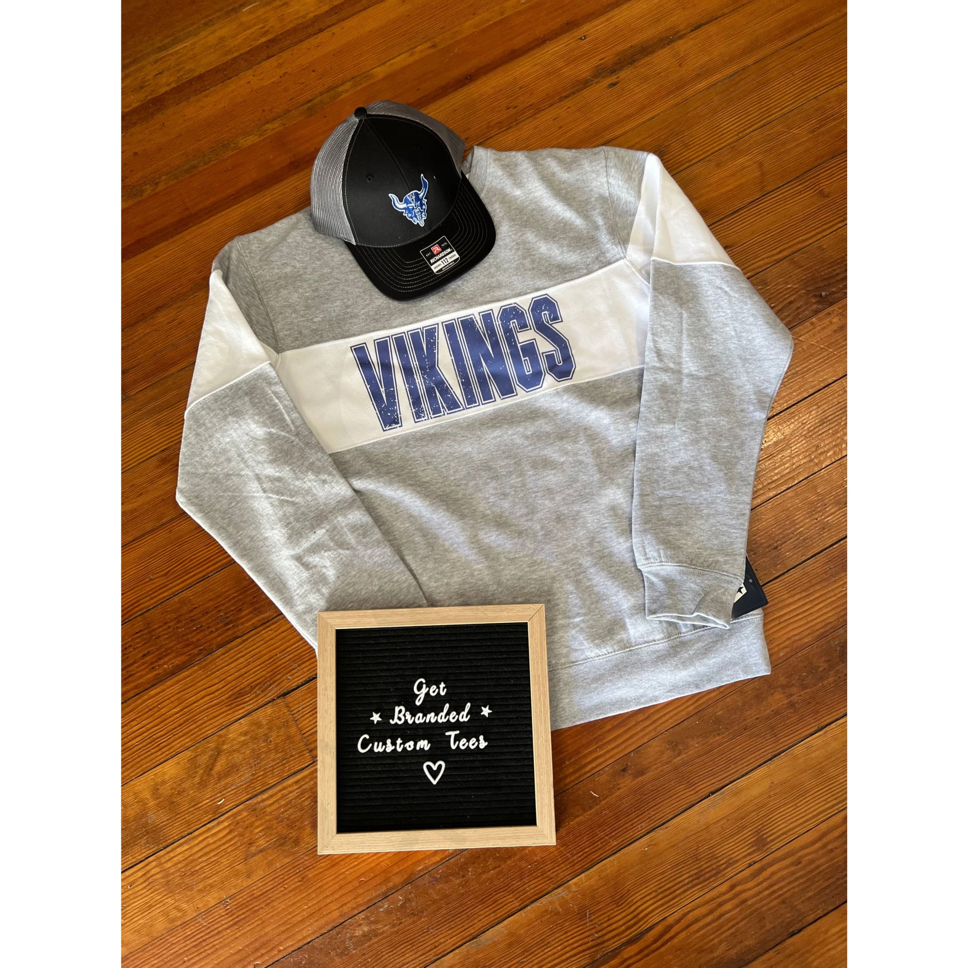 Vikings Varsity Fleece Crewneck