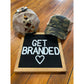 Washed Denim Criss Cross High Pony CC Ball Cap - 