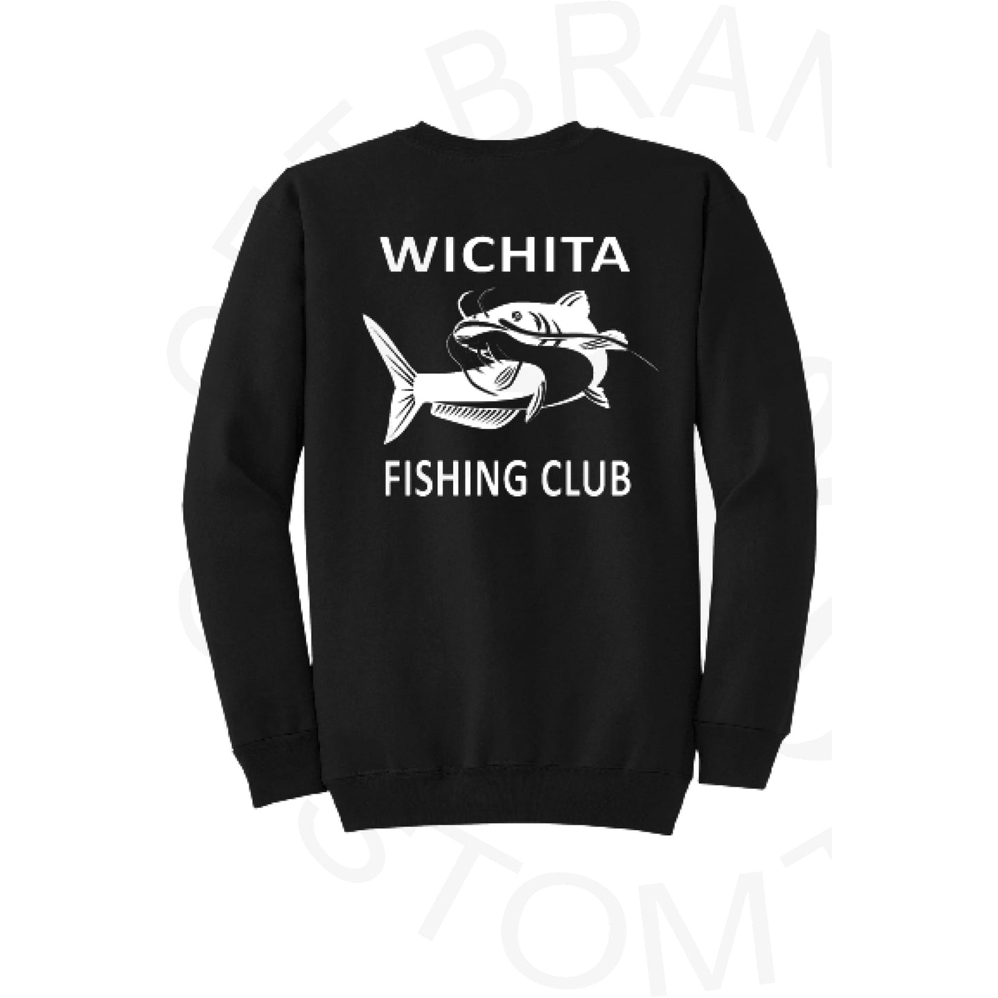 Wichita Fishing Club Logo Crew Sweatshirt- Several Color