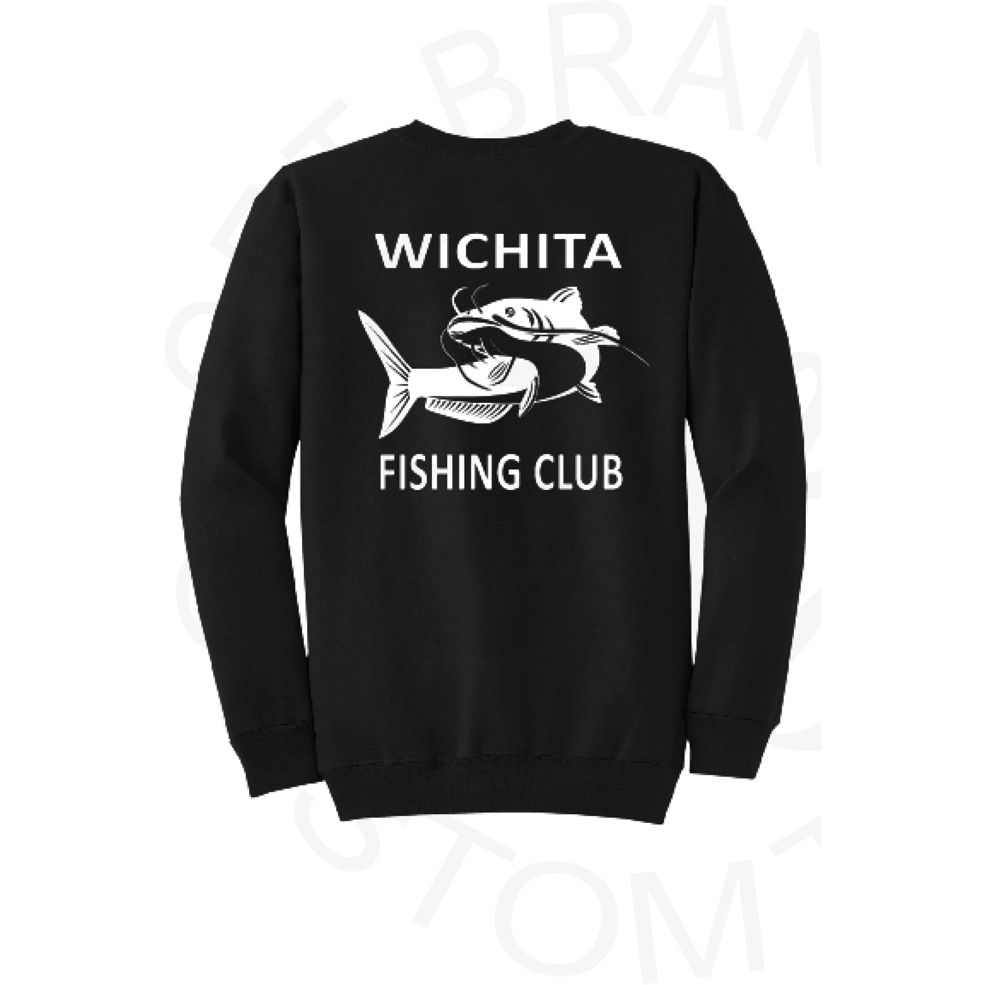 Wichita Fishing Club Logo Crew Sweatshirt- Several Color