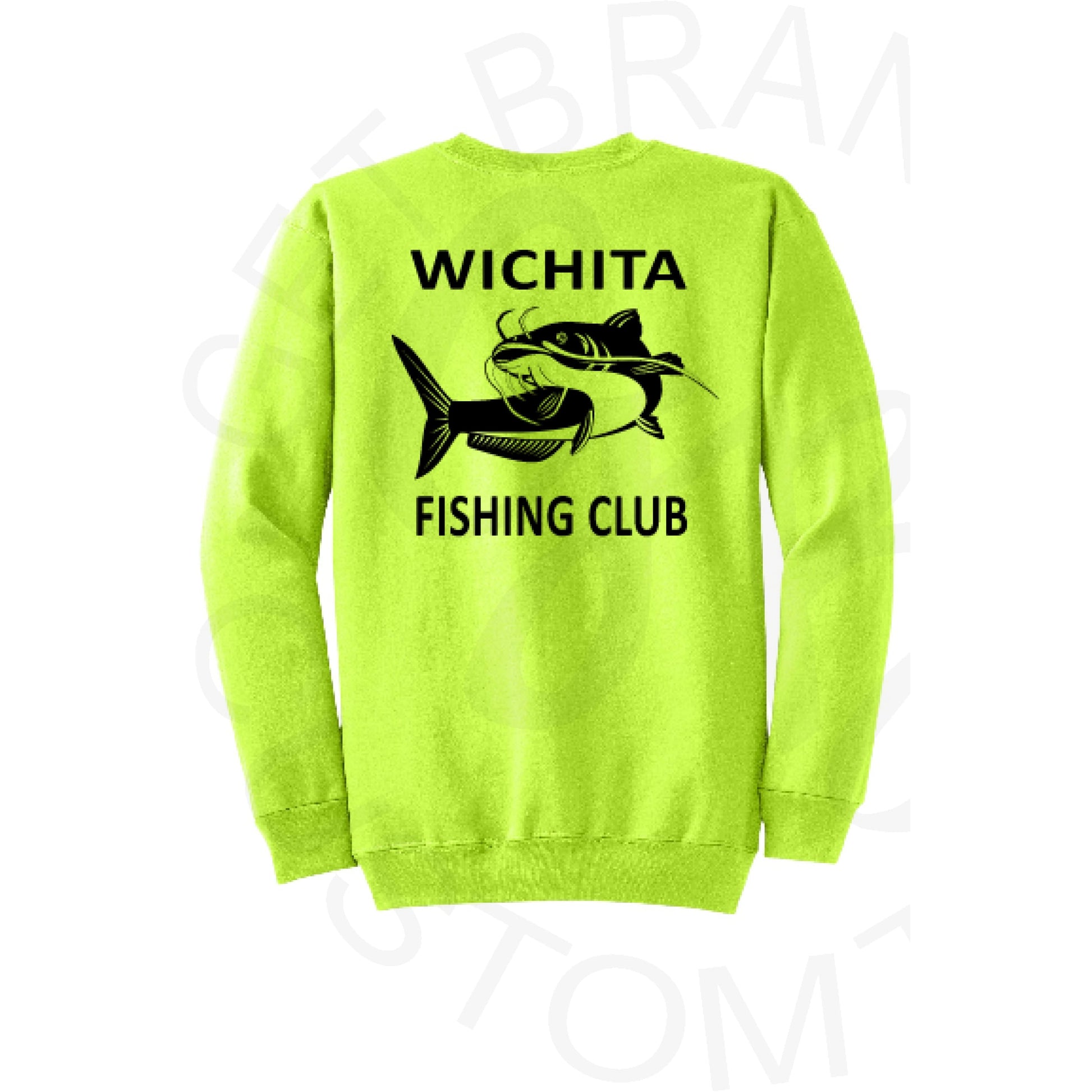 Wichita Fishing Club Logo Crew Sweatshirt- Several Color