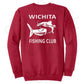 Wichita Fishing Club Logo Crew Sweatshirt- Several Color