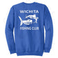 Wichita Fishing Club Logo Crew Sweatshirt- Several Color