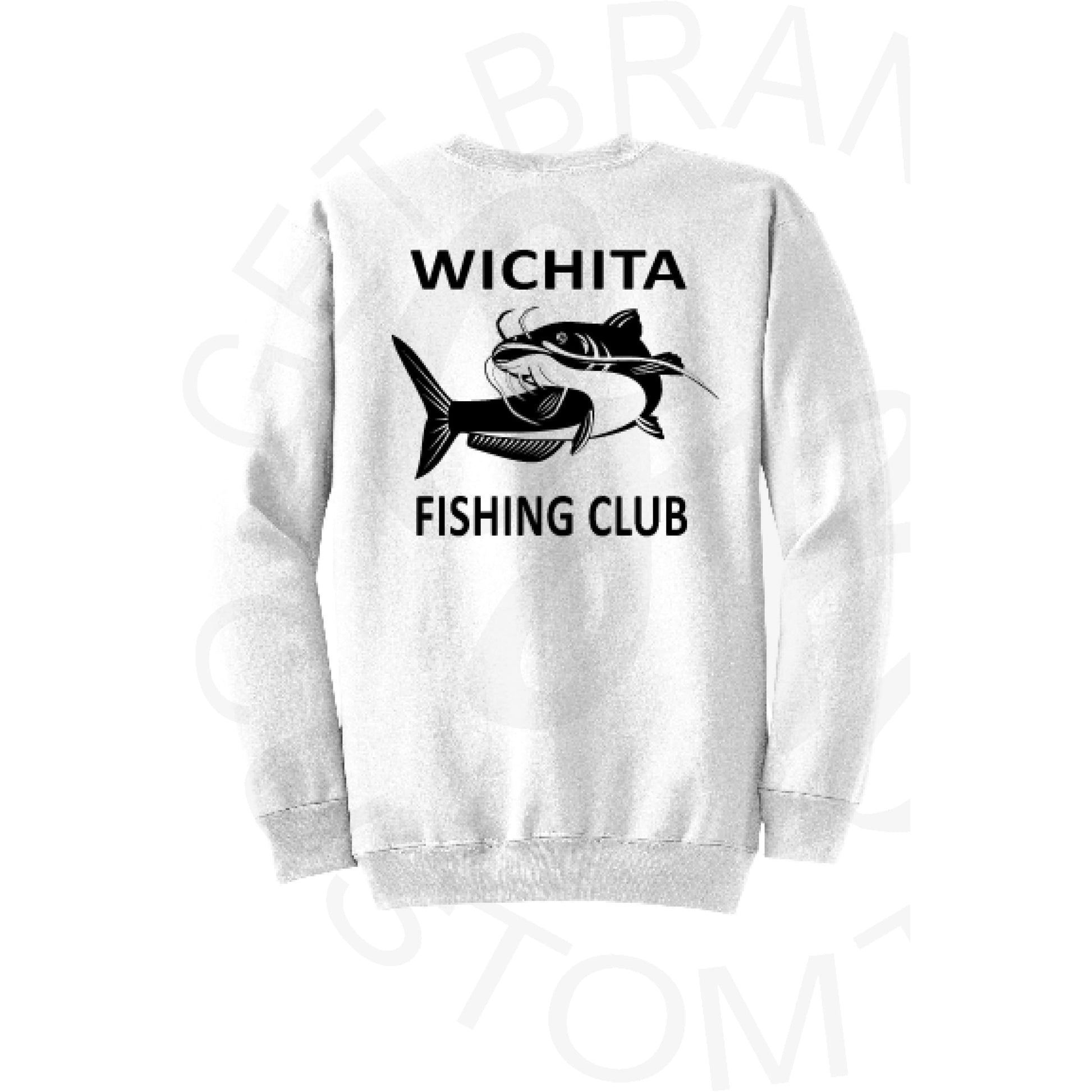 Wichita Fishing Club Logo Crew Sweatshirt- Several Color