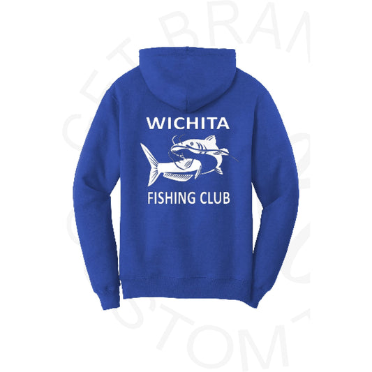 Wichita Fishing Club Logo Hoodie- Several Color Options!