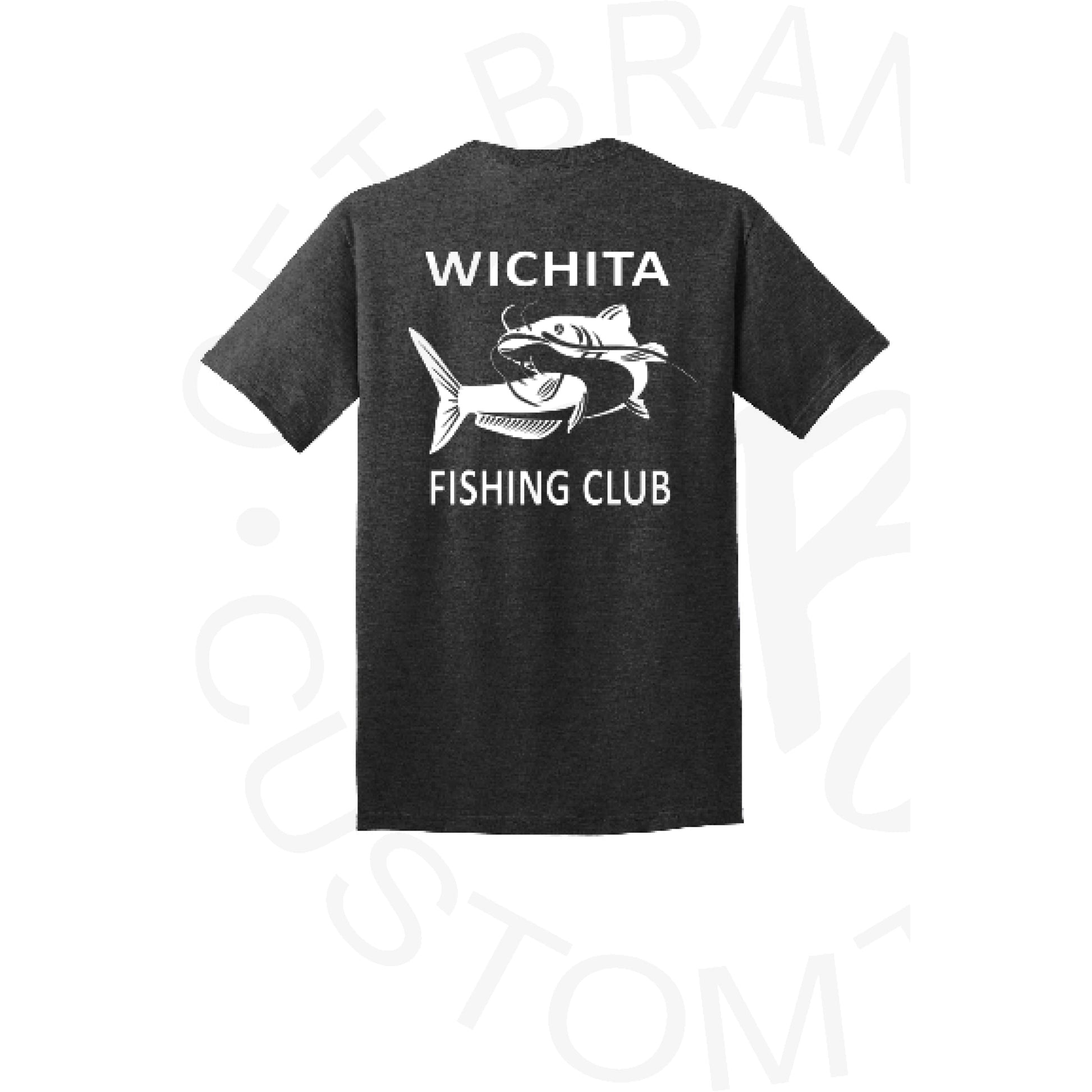 Wichita Fishing Club Logo Short Sleeved Tee- Several Color