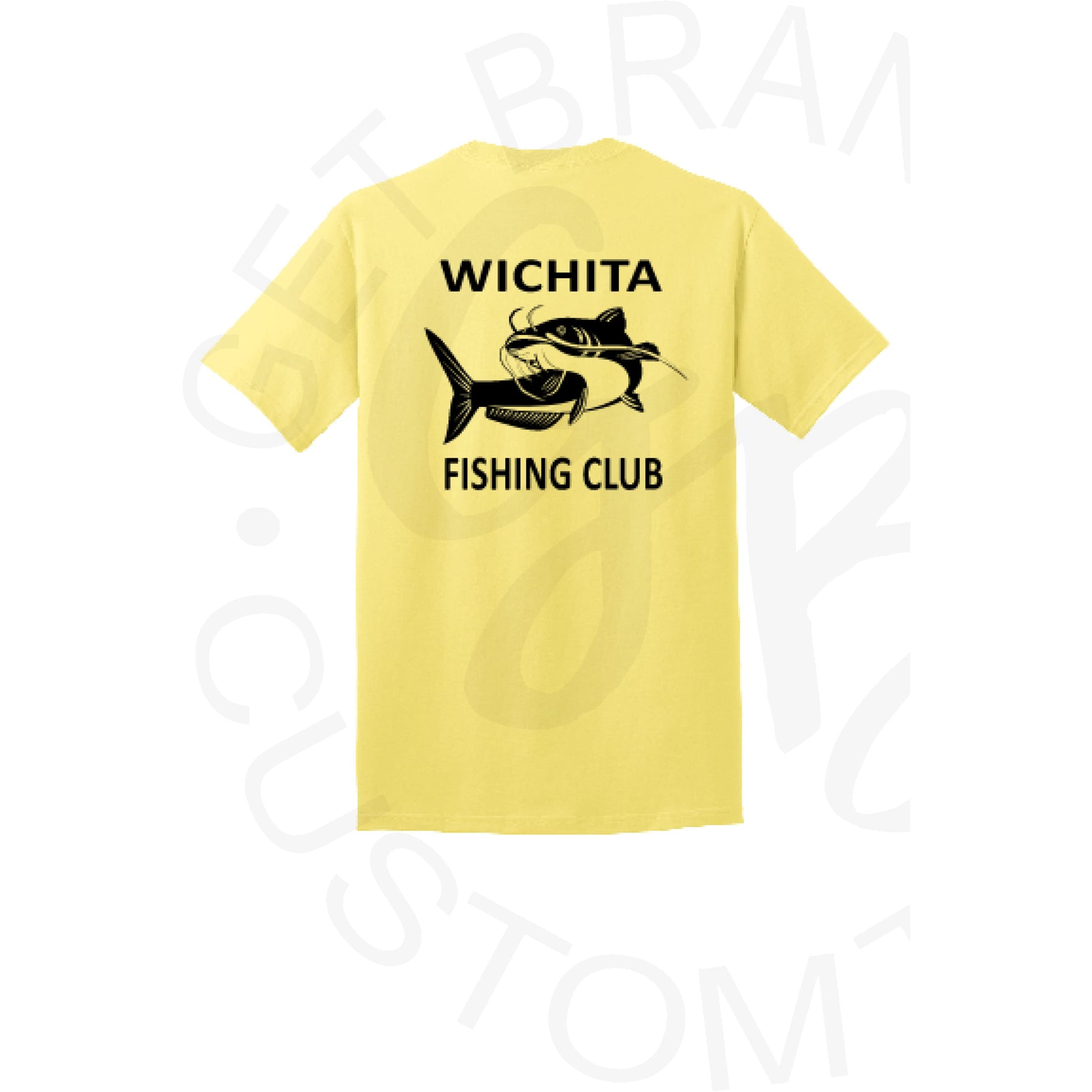 Wichita Fishing Club Logo Short Sleeved Tee- Several Color