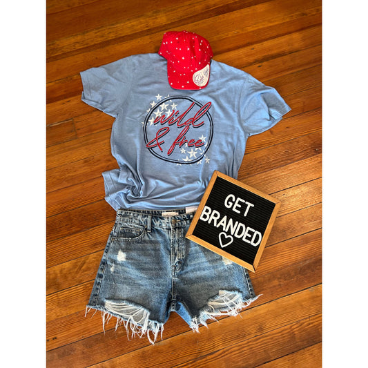 Wild & Free Tee - Apparel & Accessories