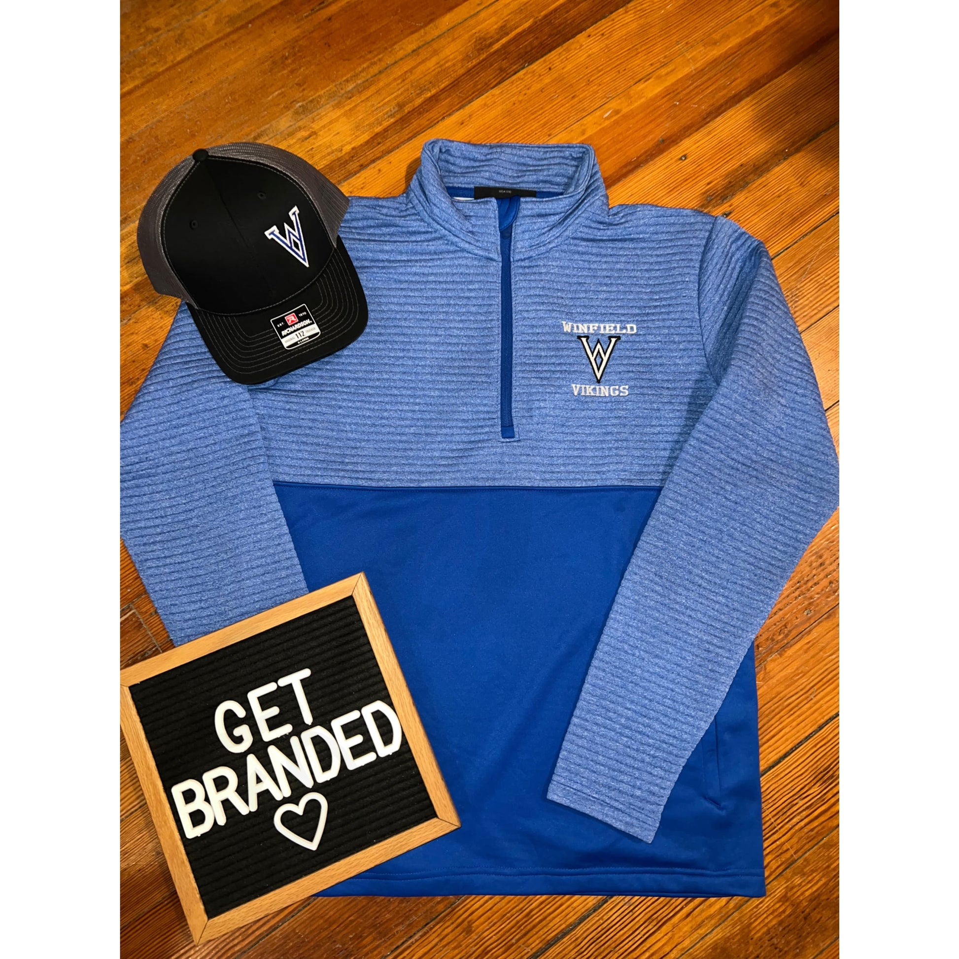 Winfield Vikings HOLLOWAY Quarter Zip