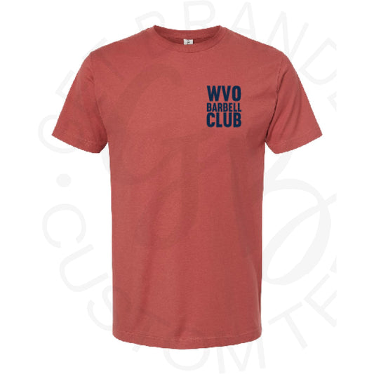 WVO Barbell Club Short Sleeved Tee
