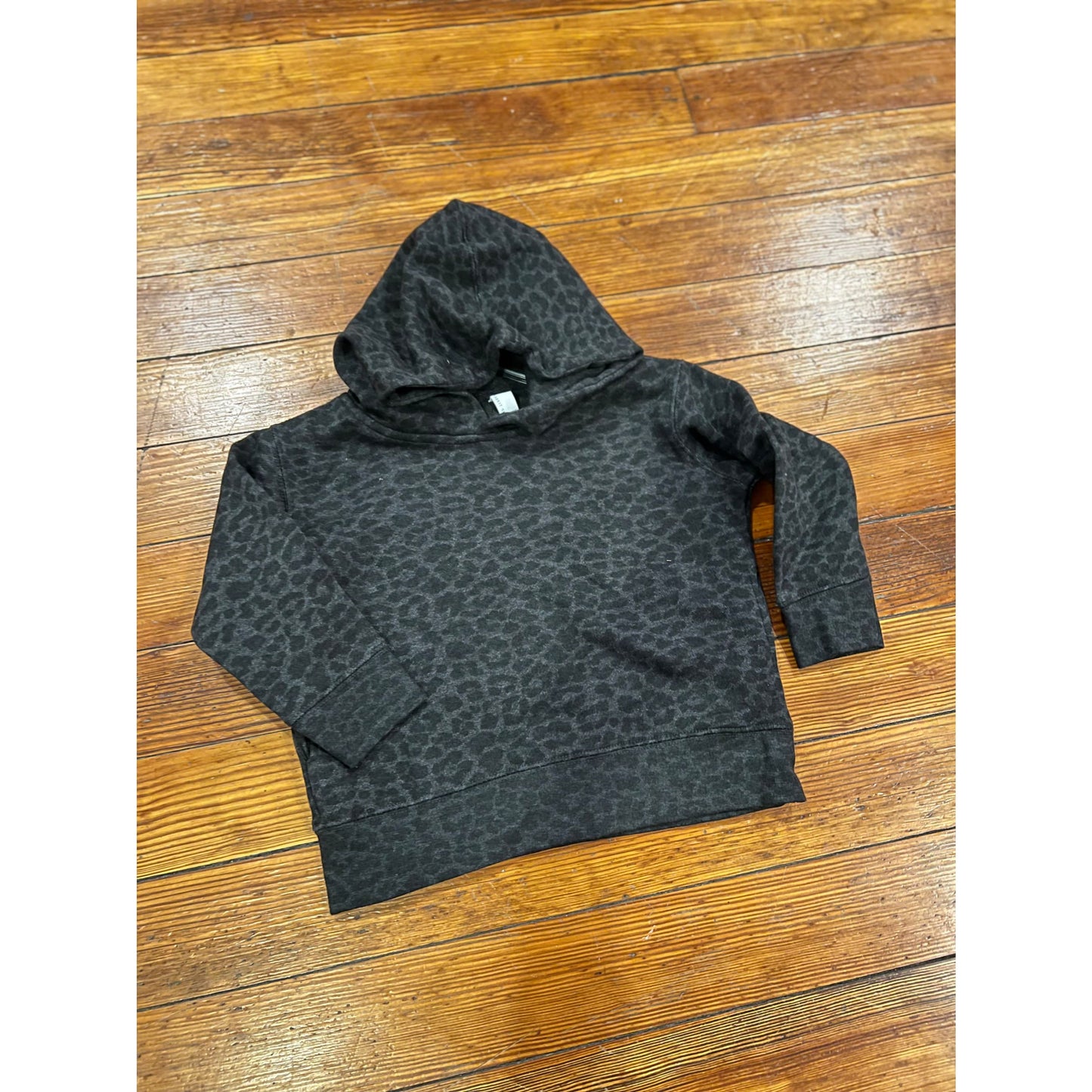 Youth Black Leopard Hoodie