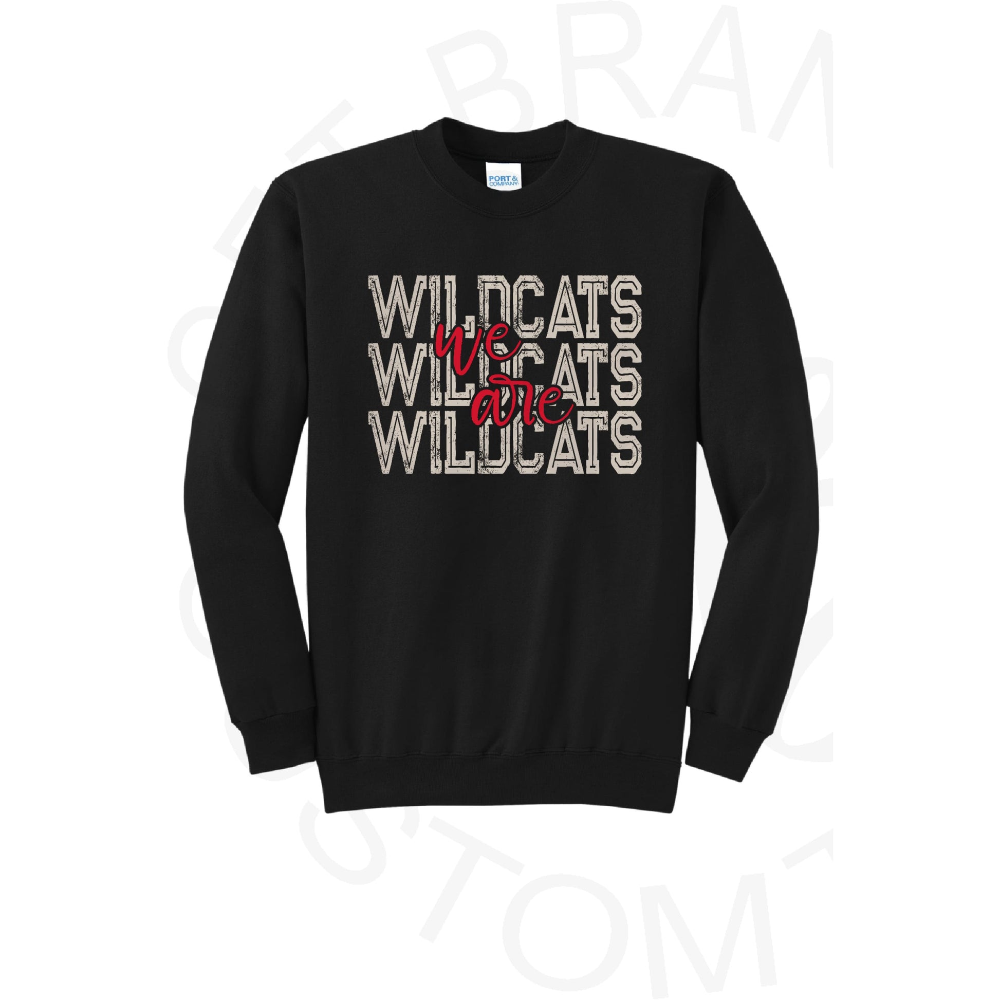 YOUTH We Are Wildcats Sweatshirts & Hoodies- Black