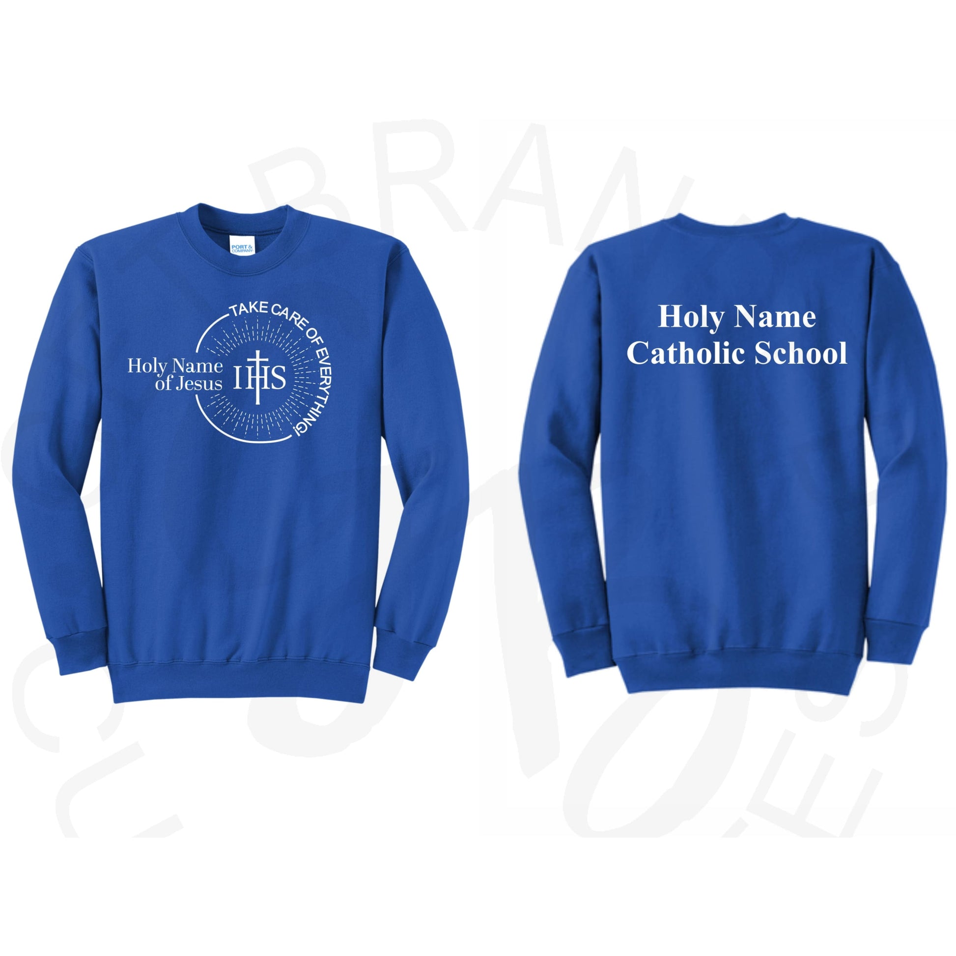 Holy Name Adult Crew Sweatshirt
