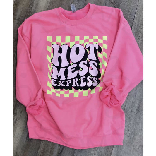 Hot Mess Express Sweatshirt - Sweatshirt