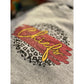 Leopard Circle Chiefs Crew Sweatshirt