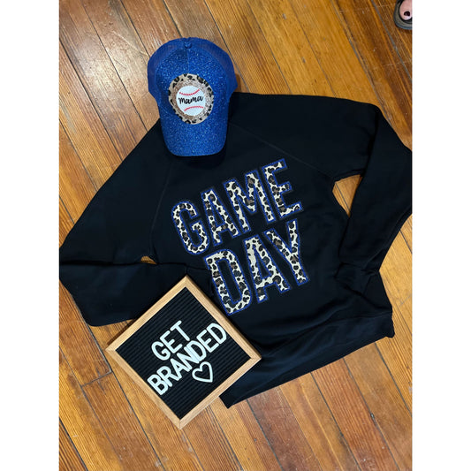 Leopard Game Day Crew Sweatshirt