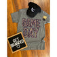 Leopard Print + Glitter Game Day Tee