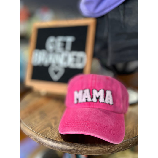 Mama Chenille Patch Hat