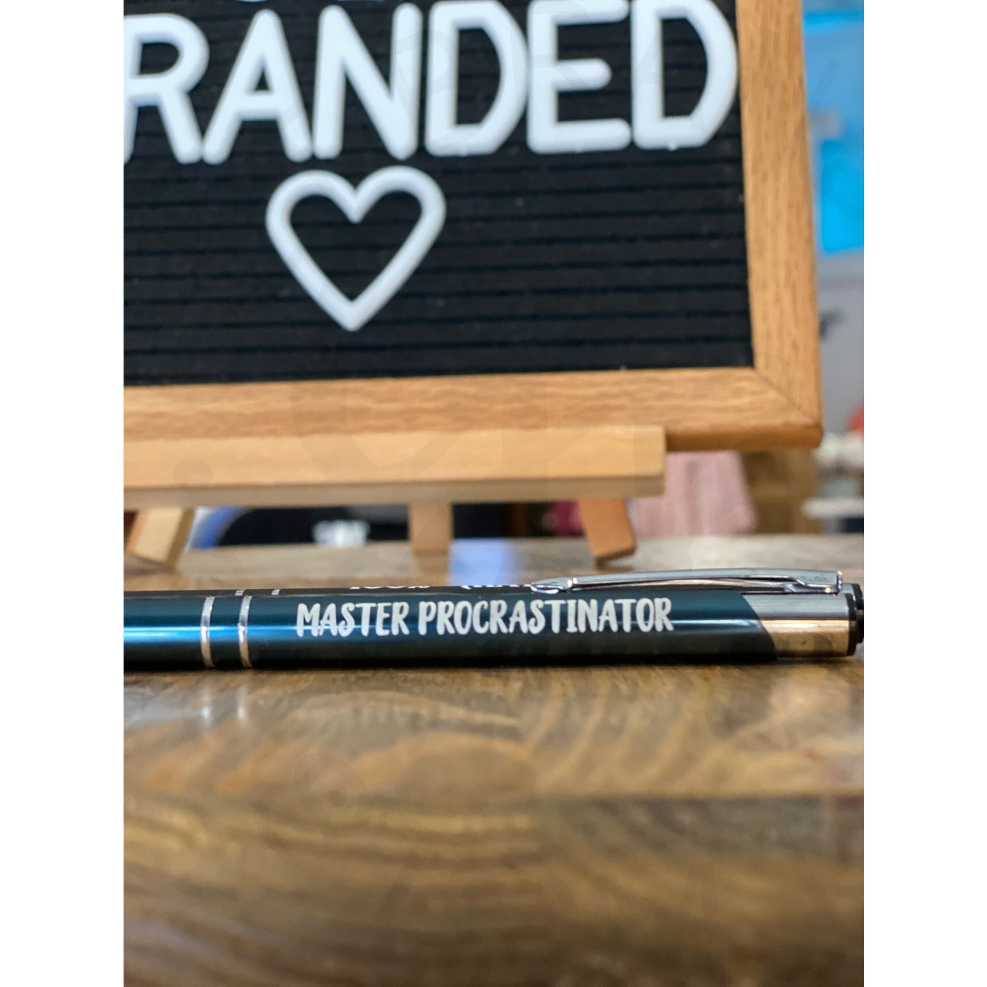 Sarcastic Pens - Master Procrastinator