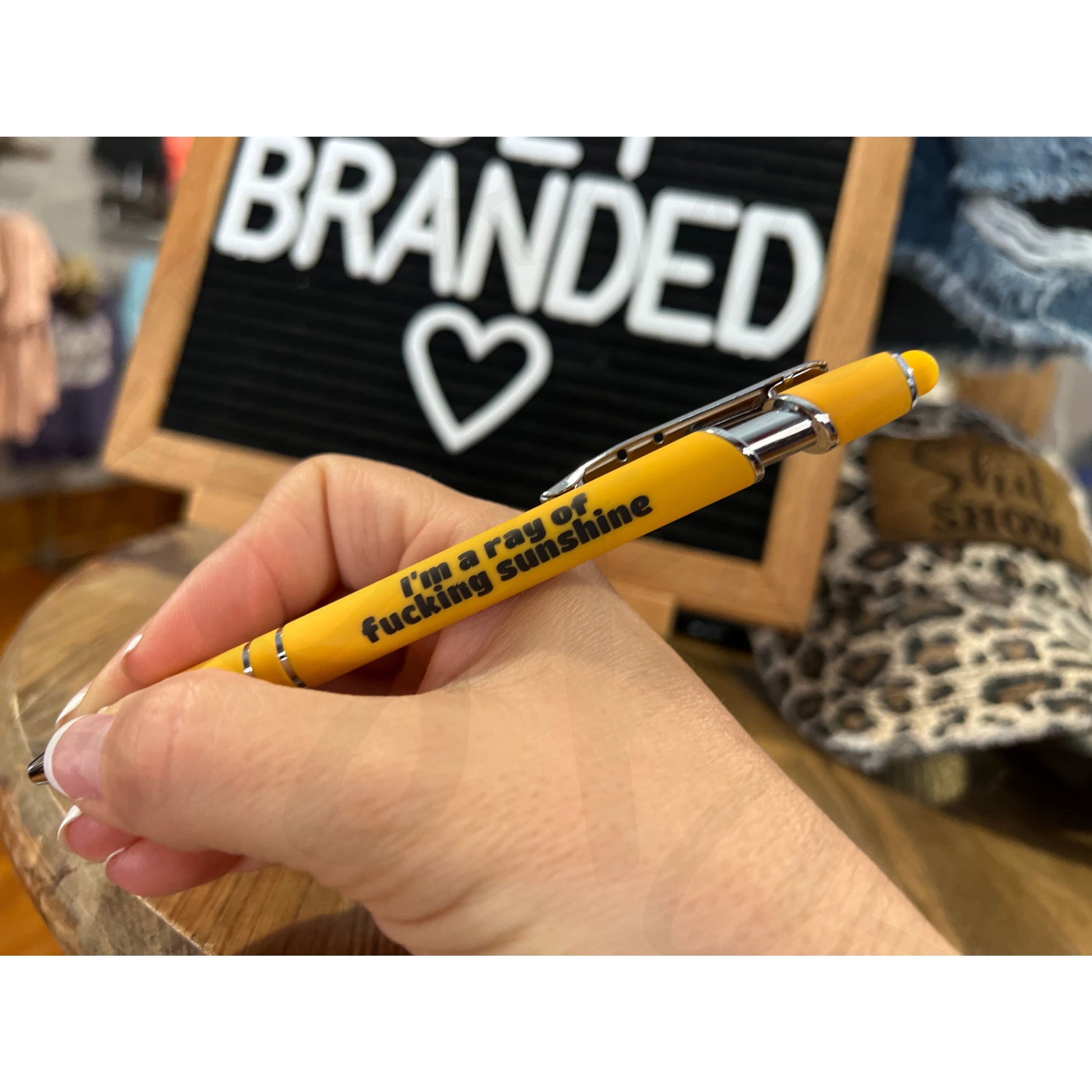 Get Branded Custom Tees - Sarcastic Pens