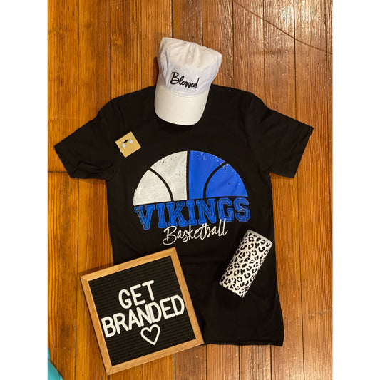 Vikings Basketball Tee - Tee