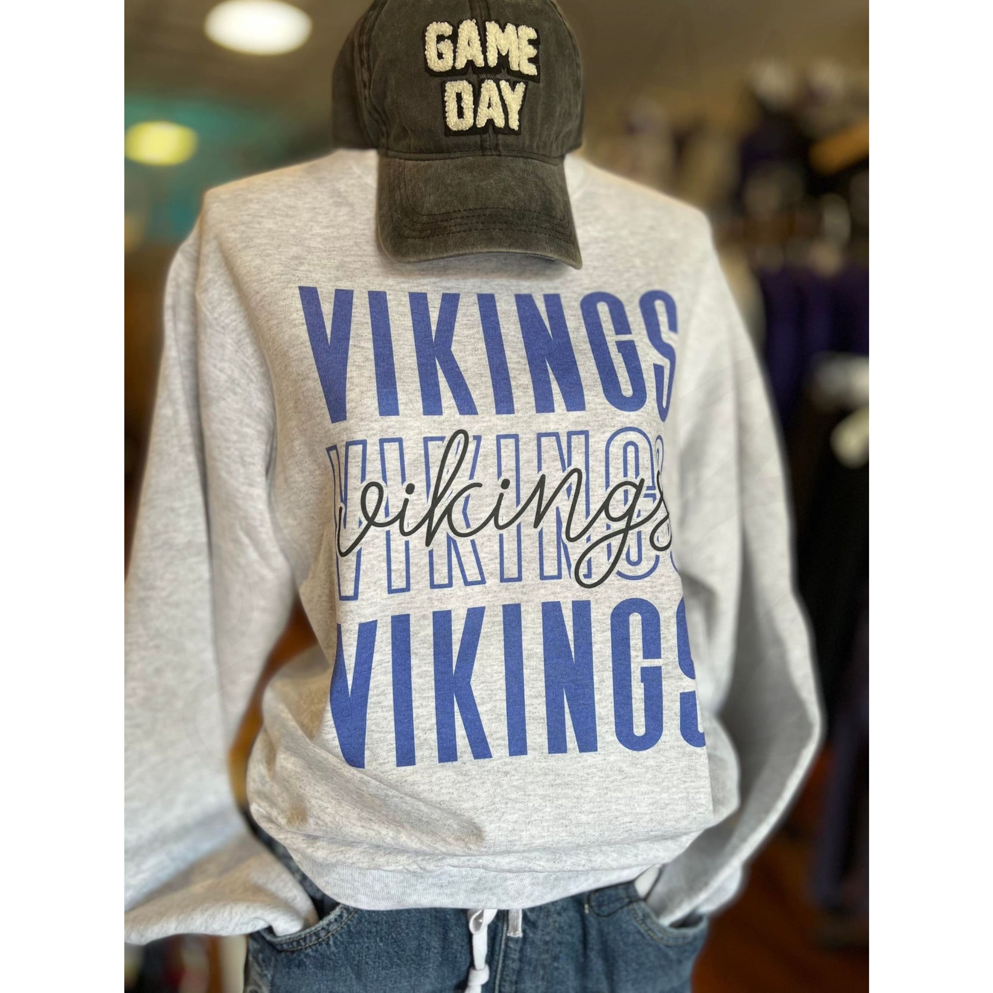 Vikings Repeat Crew Sweatshirt