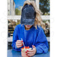 Washed Denim Criss Cross High Pony CC Ball Cap - Headwear