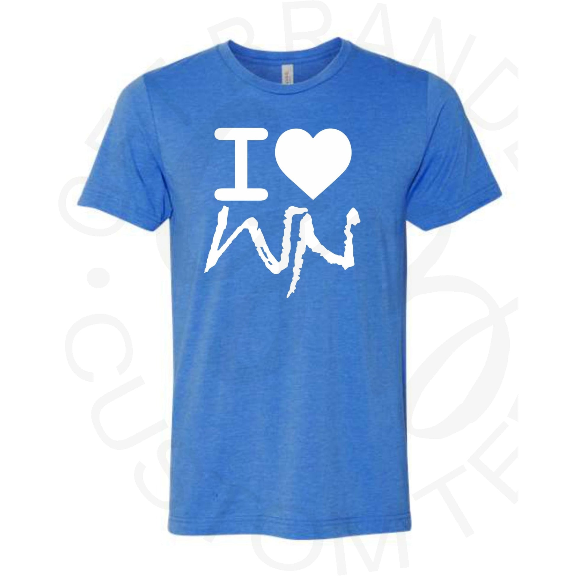 WNH I Heart WN Bella Canvas Tee - SM / Short Sleeve /